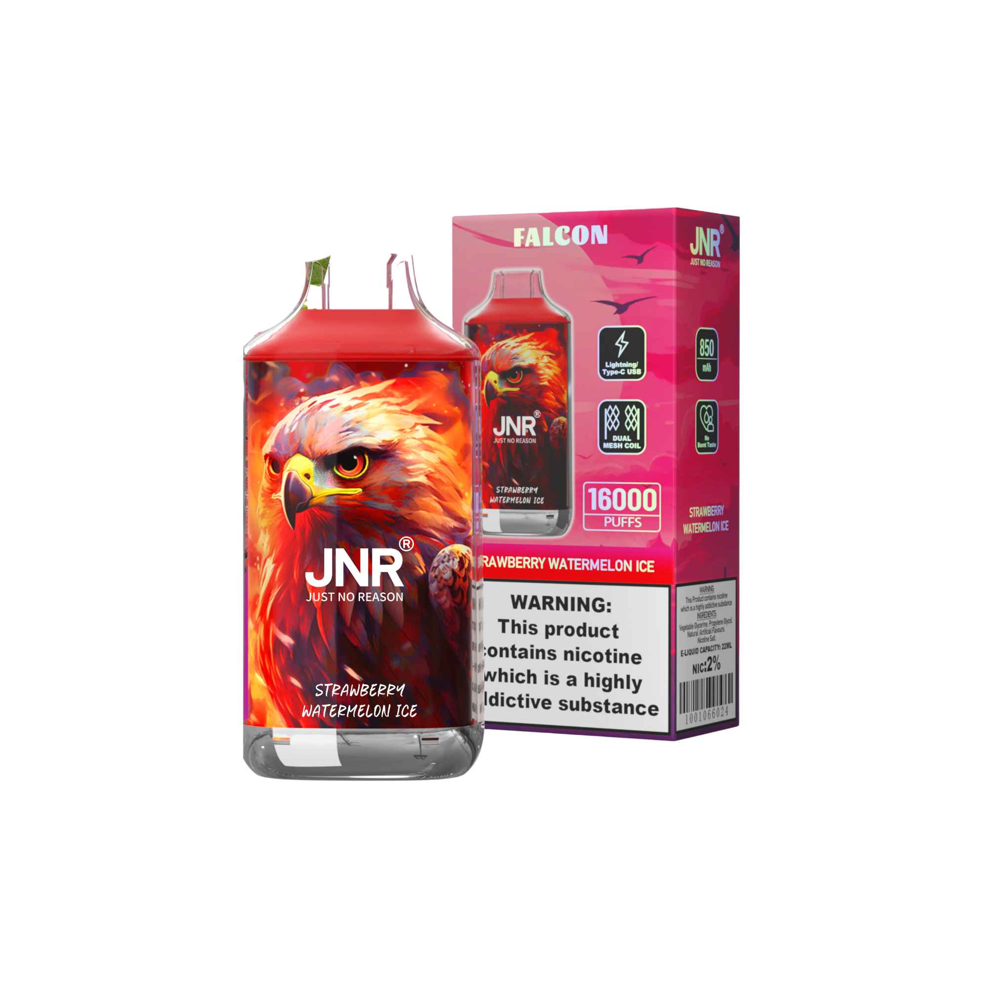 JNR - Falcon 16K - Wegwerp Vape / Disposable